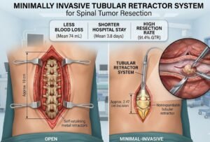 Graphical representation of open surgery and Minimal Invasive Surgery